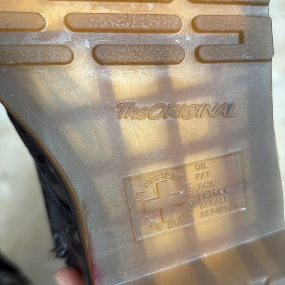 Dr. Martens Lunar Craters, 14-Eye Leather Boots - Picture 13 of 16